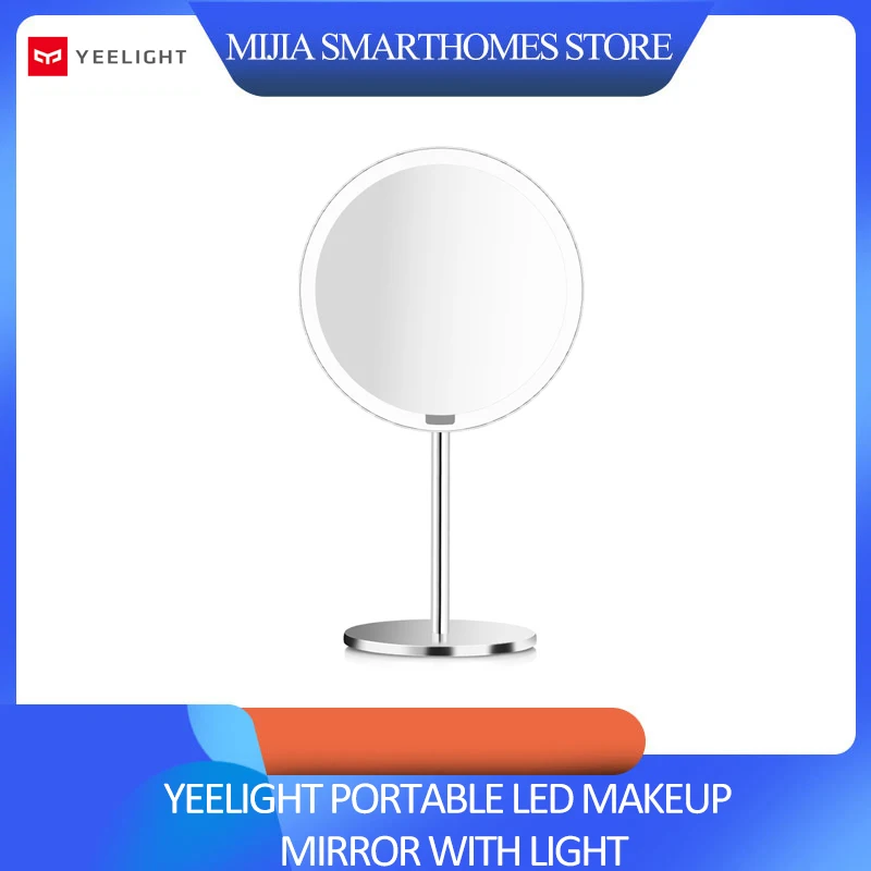 Xiaomi Mijia Yeelight портативное светодиодное зеркало для макияжа с регулируемой