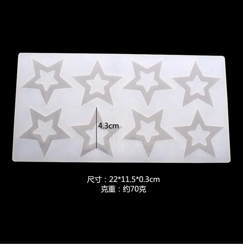 Силиконовая форма для выпечки звезды кекс шоколадной формы | Дом и сад