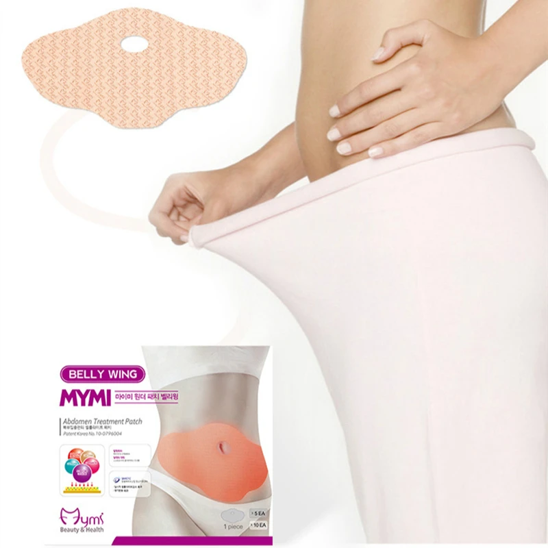 10 шт. пластырь для быстрого похудения живота сжигания жира инструмент без