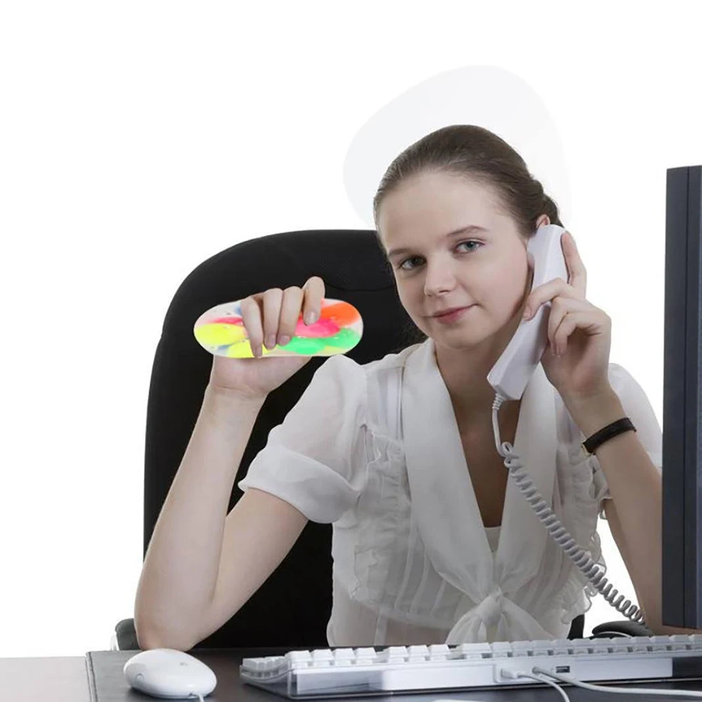 Разноцветные сжимаемые игрушки шар для снятия стресса детей и взрослых подарок