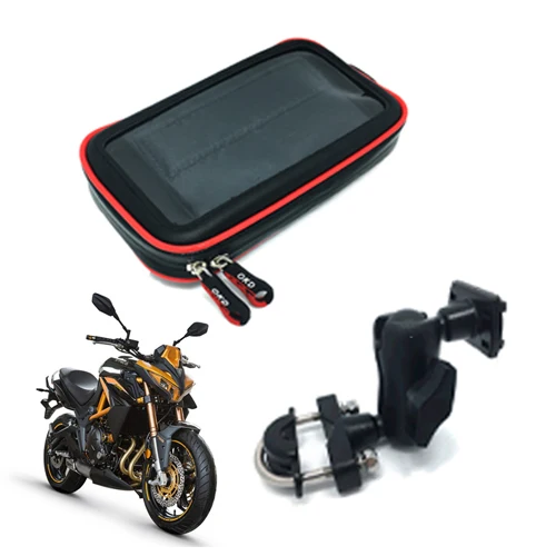 

ARVIN Waterproof Bicycle Motorcycle Phone Bag Holder For IPhone X Samsung S8+ S9+ Bike Cycling Mobile Phone Support Stand Mount