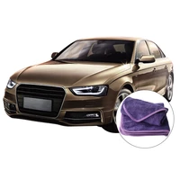 c 40x40cm car super thick plush microfiber car cleaning cloth microfibre wax polishing towel practical car washing tools