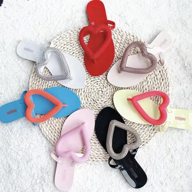 Женские пляжные шлепанцы на плоской подошве с каблуком|Тапочки| |