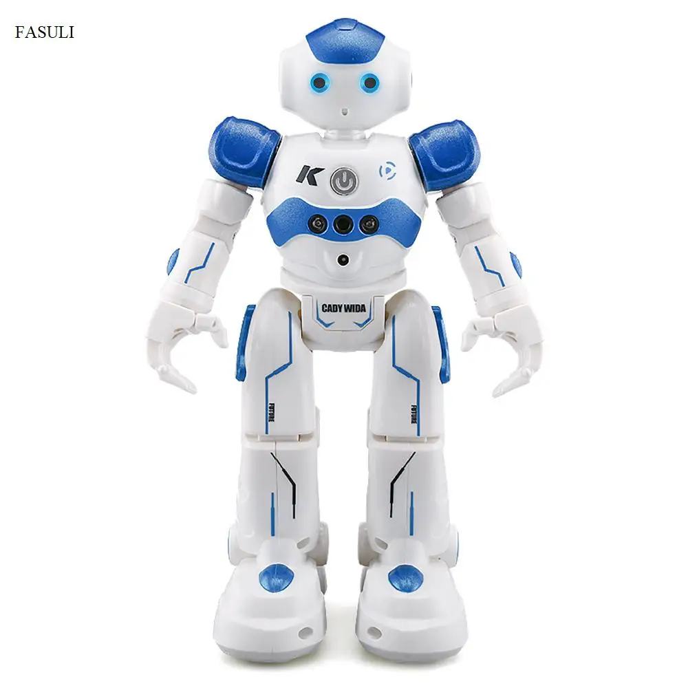 R2 RC Robot Intelligent Programming Remote Control Robotica Toy Biped Humanoid For Children Kids Birthday Gift Present | Электроника