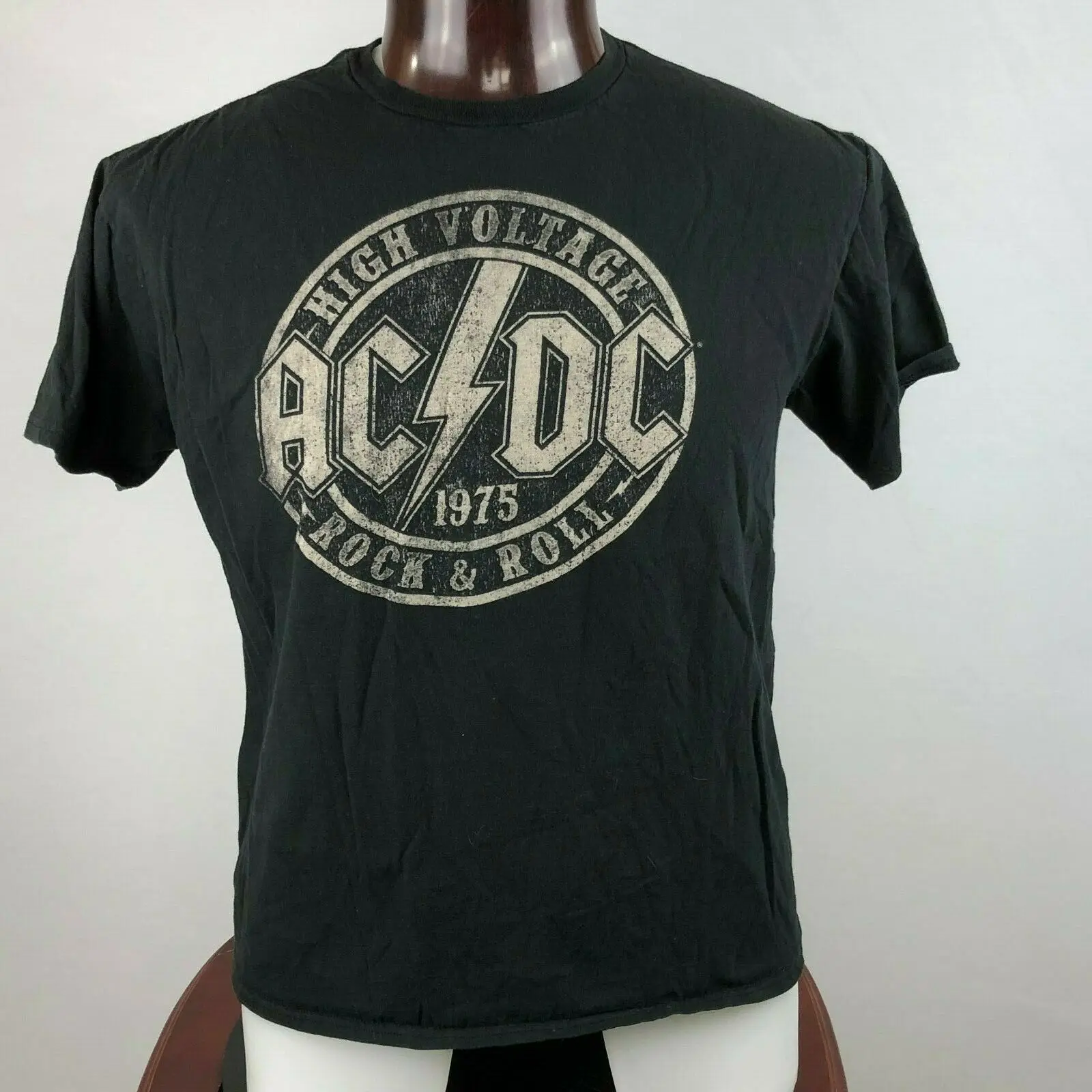 Ac/Dc Acdc высокое напряжение Мужская футболка s 5xl графическая принт Homme 100% хлопок топ
