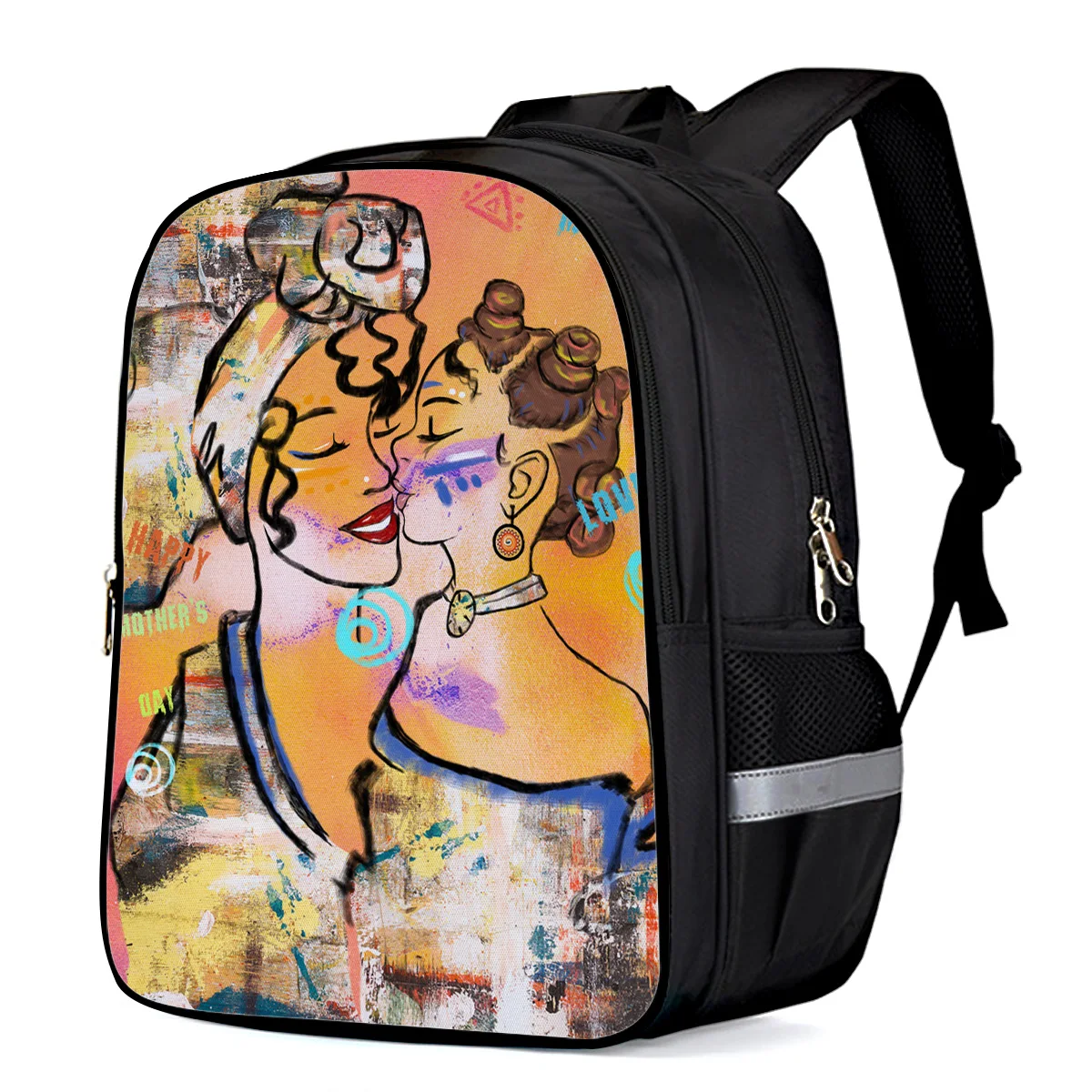 Африканский рюкзак для мамы и дочки детский спортивный рюкзаки колледжа