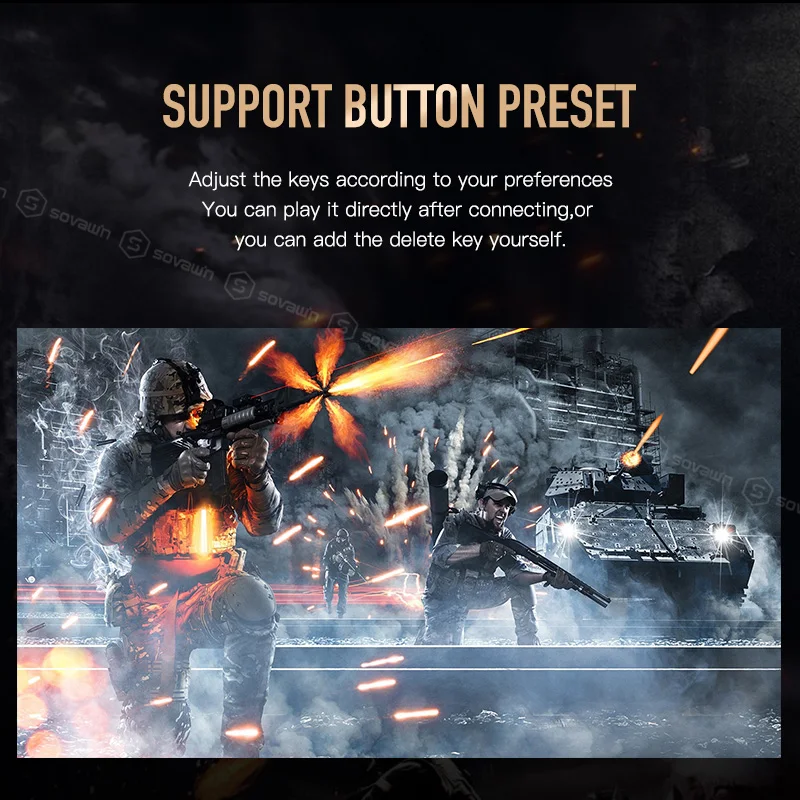 Sovawin G4 PUBG контроллер мобильный контроллер Bluetooth игровая клавиатура мышь конвертер проводной телефон геймпад Android для iPhone