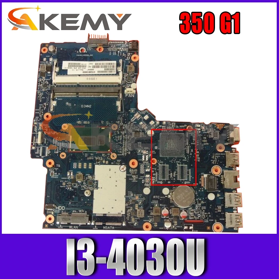 785488 501 601 для HP Pavilion 350 G1 I3 4030U Материнская плата ноутбука 6050A2608301 MB A05 SR1EN DDR3