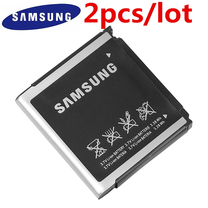 Сменный аккумулятор для SAMSUNG 2 шт./лот AB533640CC Samsung C3110 G400 G500 F469 F268 G600 G608 J638 F330 F338 880 мАч