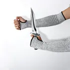 Защитные перчатки для рук с защитой от порезов, 5 уровней, 36 см