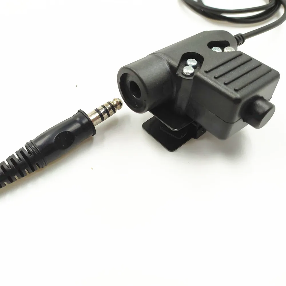 Тактические U94 PTT для COMTAC MSA EARMOR TCA TRI NATO plug наушники Sepura Stp8000 Stp8030 Stp8035 stp8038 Radio |
