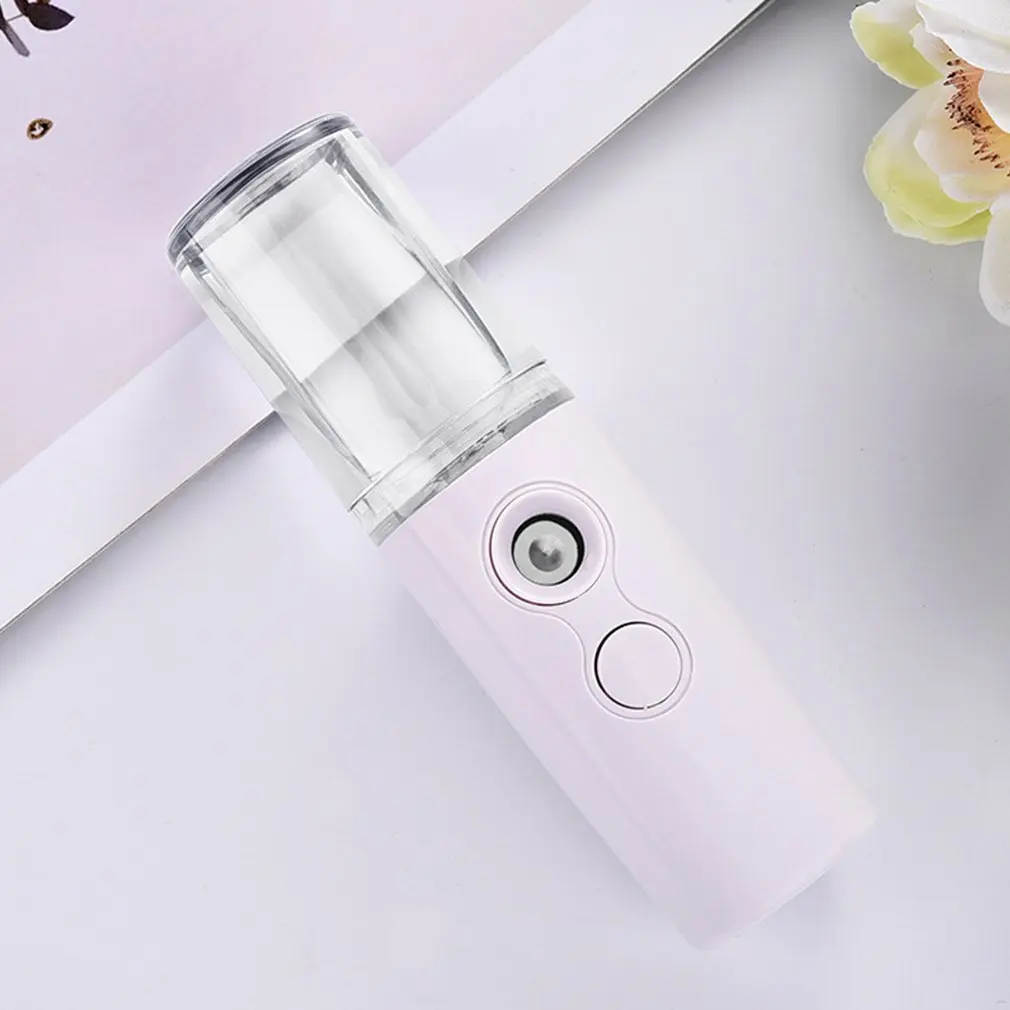 Hydra Skin Nano Spray Water Meter Mini Beauty Instrument Handheld Portable Steam Face Humidifier | Бытовая техника