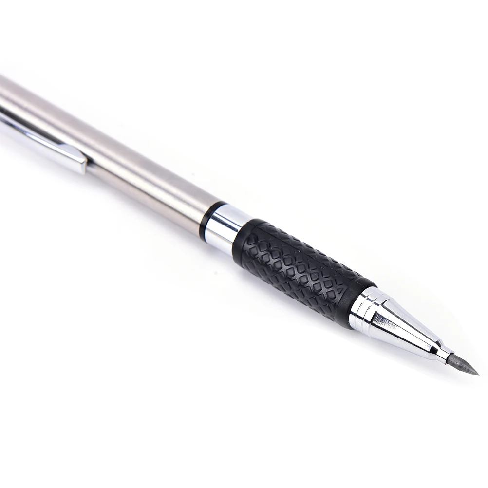 

1Set 2.0mm 2B Lead Holders Automatic Mechanical Pencil 12 Leads Refills For School And Office Stationery