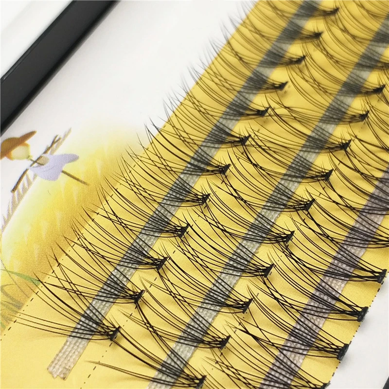 Накладные ресницы 2 P Exceed Soft Water Silk наращивание волос собственные прививки 2D Scarecrow