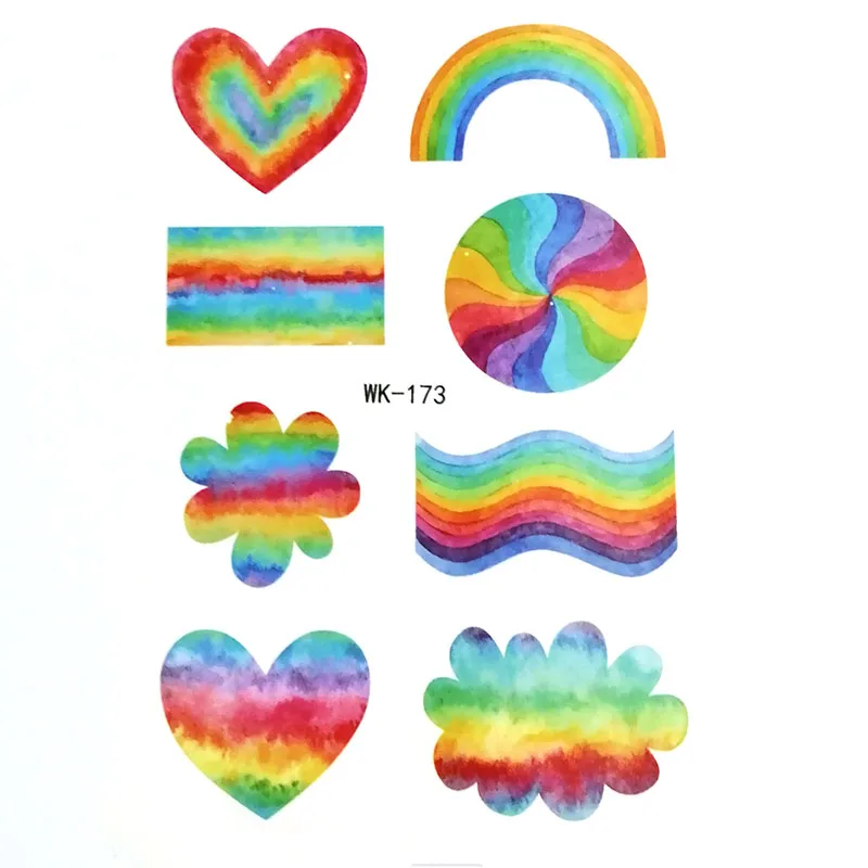 10 шт. Детские водостойкие тату наклейки водостойкие|Канцелярские наклейки| |