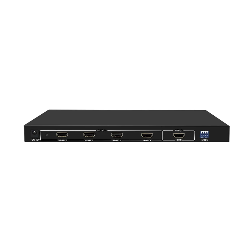 4-канальный настенный ТВ-контроллер 2x2 1x2 1x3 1x4 2x1 3x1 4x1 HDMI 1080P60 видеопроцессор |