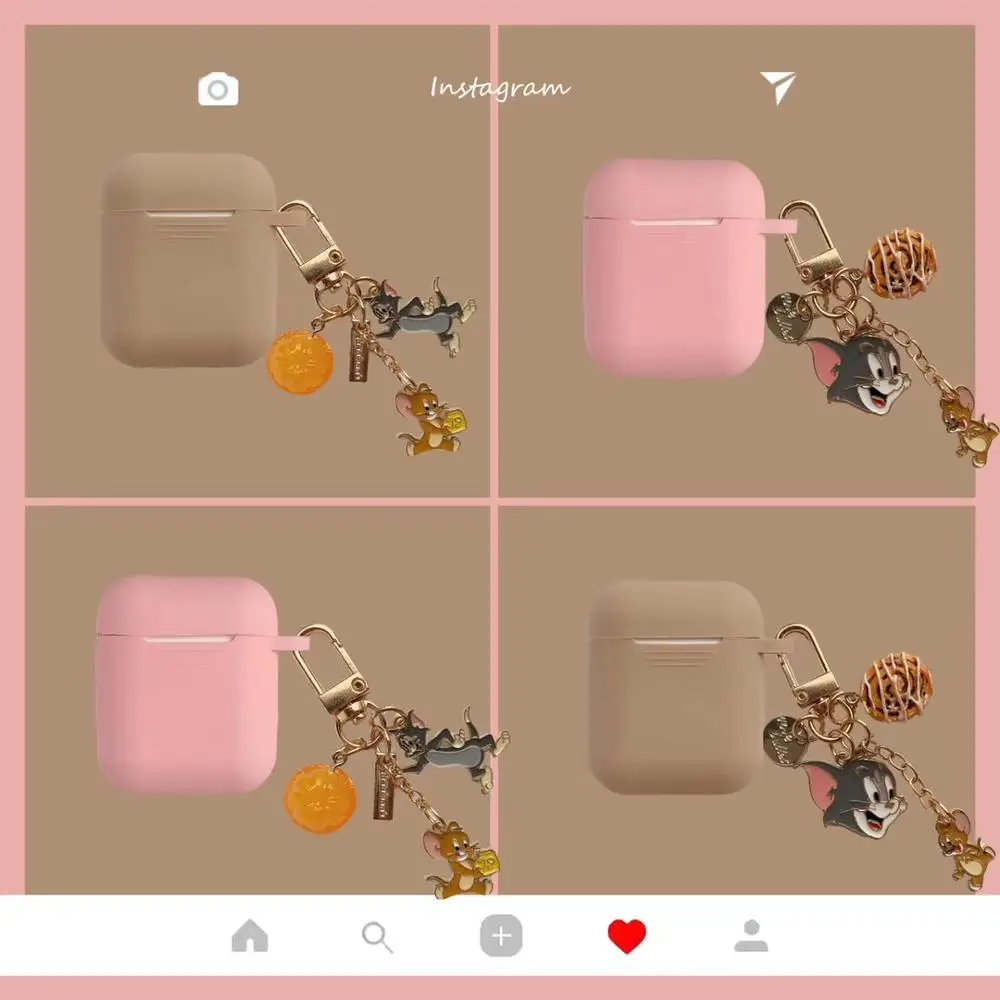 GOOYIYO-милый чехол с аниме-собакой для Airpods 1 2 зарядная коробка наушников мультяшный