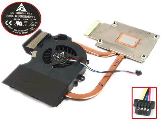 Delta Electronics 666391 001 аккумулятор большой емкости KSB0505HB AJ77 DC 5V 0.40A 4 проводной