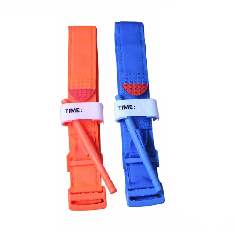 

Outdoor Hiking Portable First Aid Quick Slow Release Buckle One Hand Emergency Tourniquet Strap