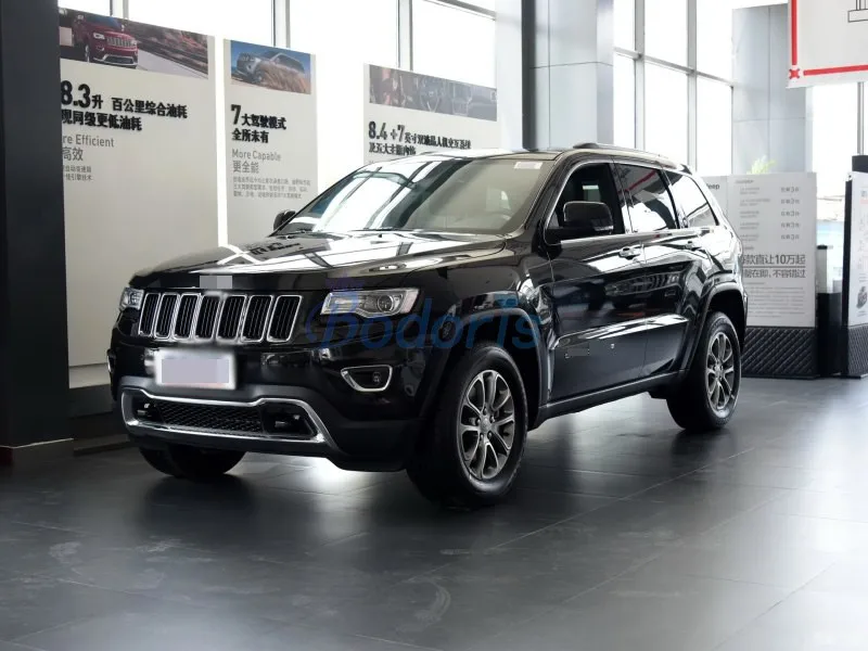 Для Jeep Grand Cherokee 2011- Внешний протектор порога двери Добро пожаловать педали Накладка защита Чехлы для автомобиля аксессуары для укладки