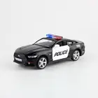 RMZ CityМасштаб 1:36модель игрушечного автомобиля под давлением2015 Ford Mustang GT полицейский Супер Спортобучающая Коллекцияподарок для ребенка