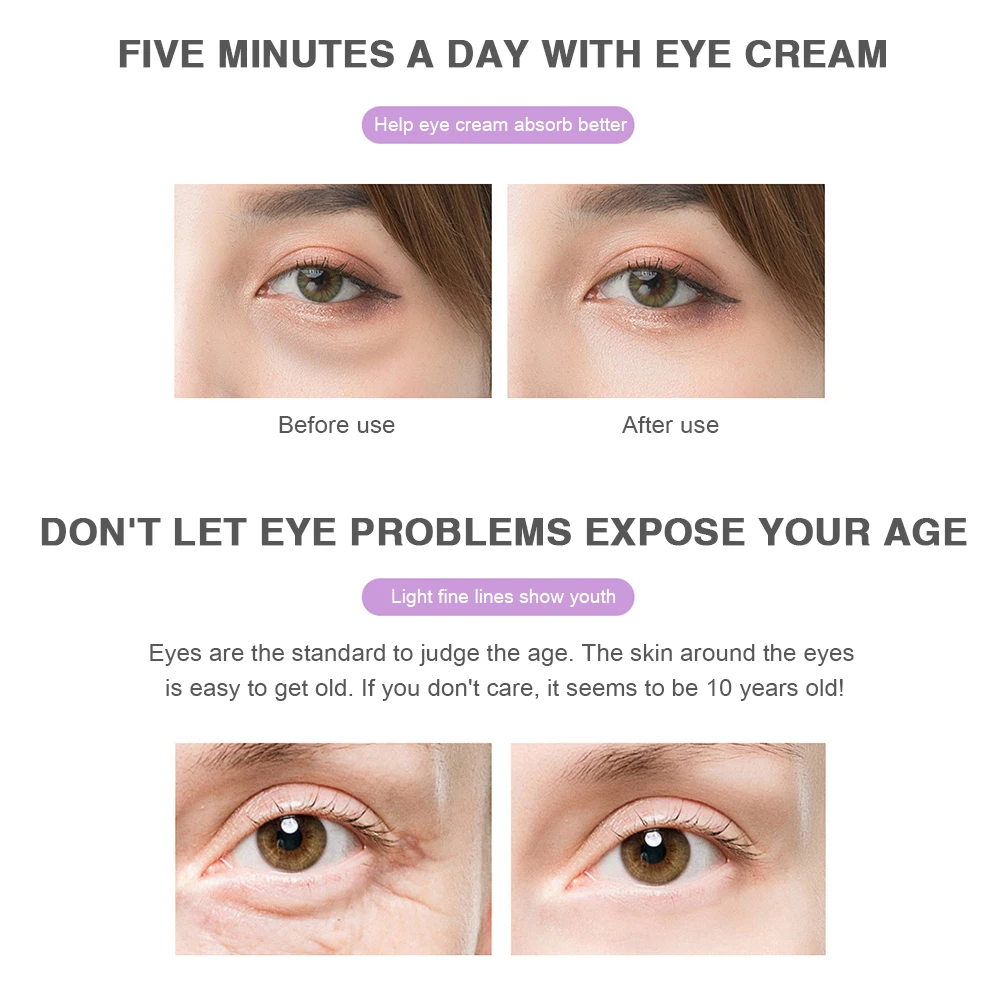 

Roller Massage Eye Facial Cream Importer Device Face Care Wrinkle Remover Beauty Skin Care Handheld Face Cold Roller Massage