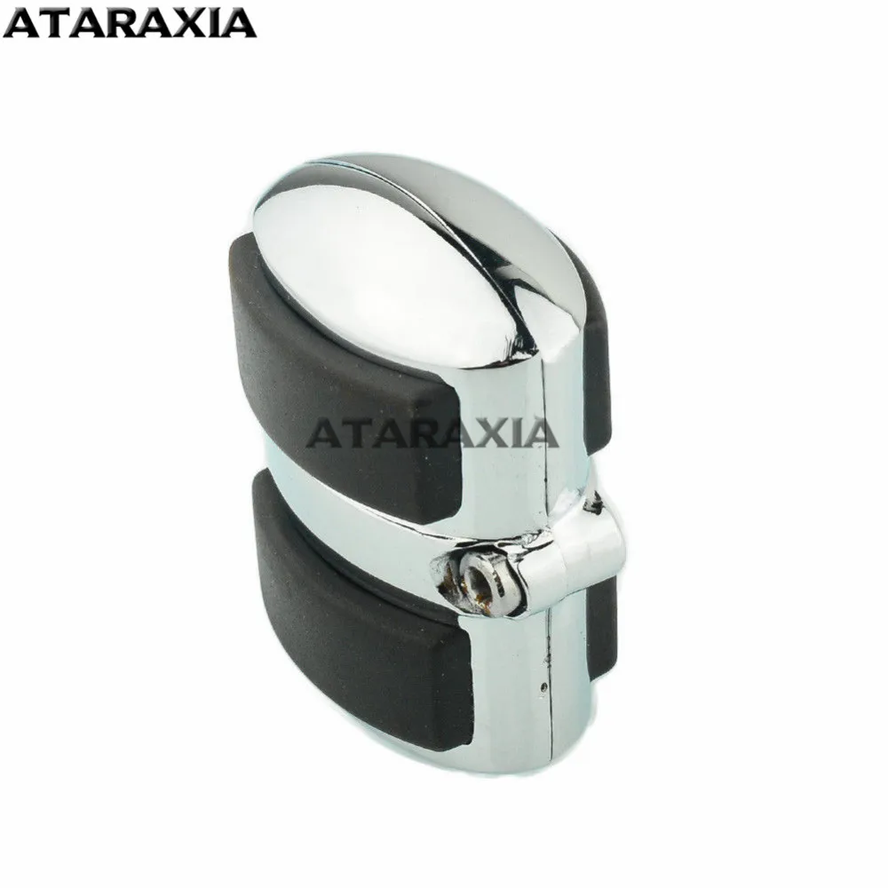 Мотоциклетная хромированная педаль тормоза накладка на пятку для Honda Shadow 600 1100