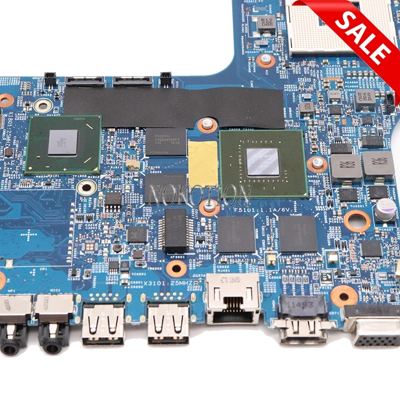 NOKOTION 682000 001 682037 681999 материнская плата для ноутбука HP Pavilion DV7 7000 17 дюймов GT630M