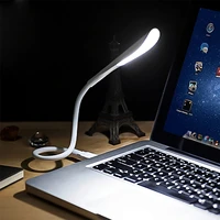 usb reading lamp with 14 led light beads touch control flexible arm mini led night light for notebook laptop desktop pc computer