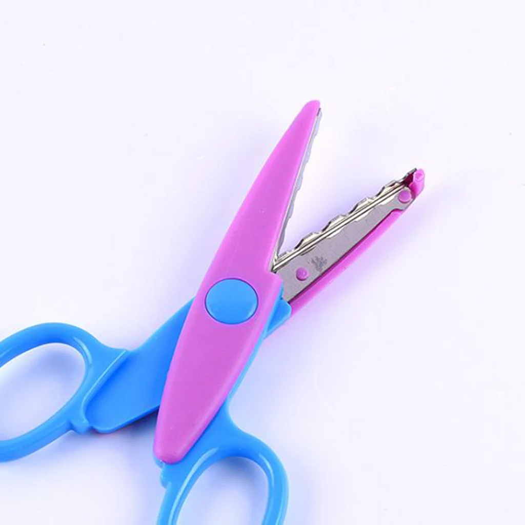 

Kids Children Left&Right Handed Scissors Craft Paper Cutting Safe DIY Tool