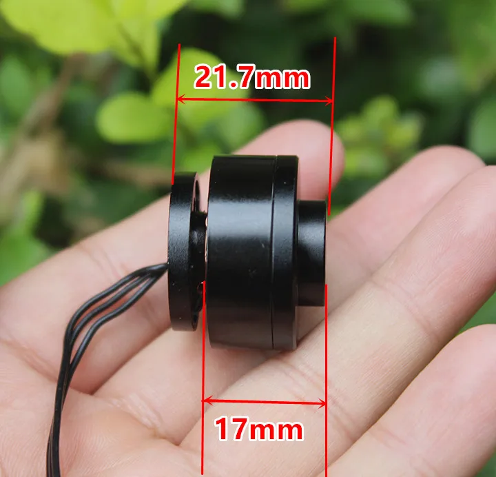 2208 кв DC 12 В Micro Mini PTZ бесщеточный двигатель электрический внешний ротор двойной