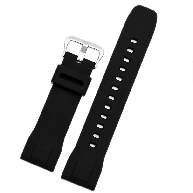 Substitute for Casio PRG-600yb-3 silicone watch strap PRG-650 PRW-6600 sports silicone 24mm watch strap