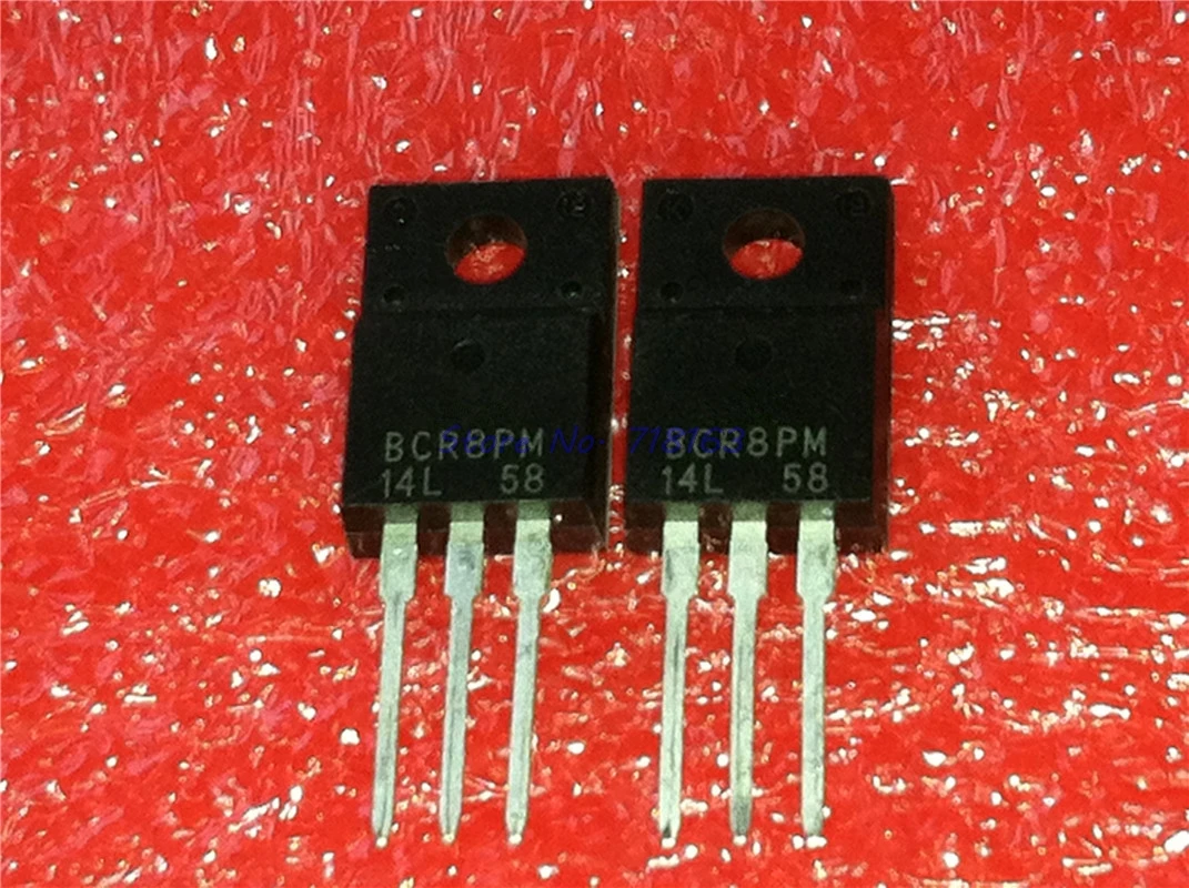 10pcs/lot BCR8PM-14L BCR8PM TO-220F In Stock | Электронные компоненты и принадлежности
