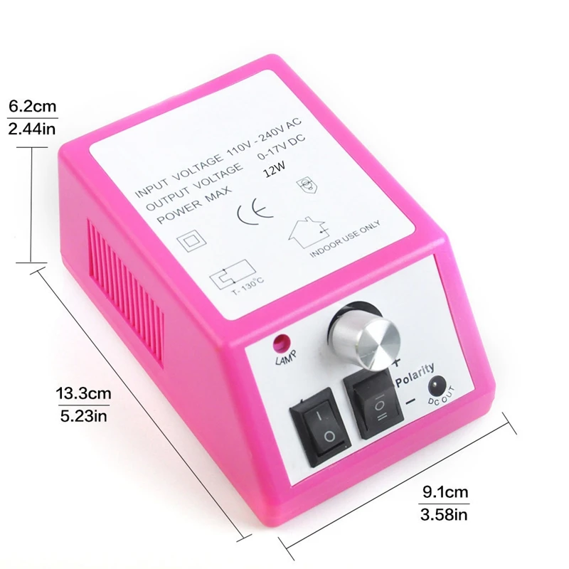 Горячая профессиональная электрическая дрель для ногтей машинка маникюра