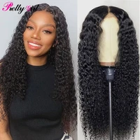 pretty girl jerry curly 13%c3%974 lace frontal wigs peruvian remy 4%c3%974 lace closure human hair wigs for black women natural hairline