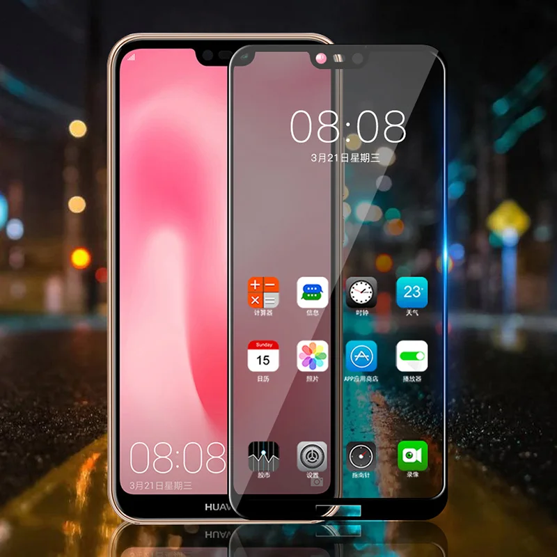 Закаленное 3d стекло для Huawei P30 P20 Lite Pro противошпионская Защита экрана P Smart Plus 2018 2019
