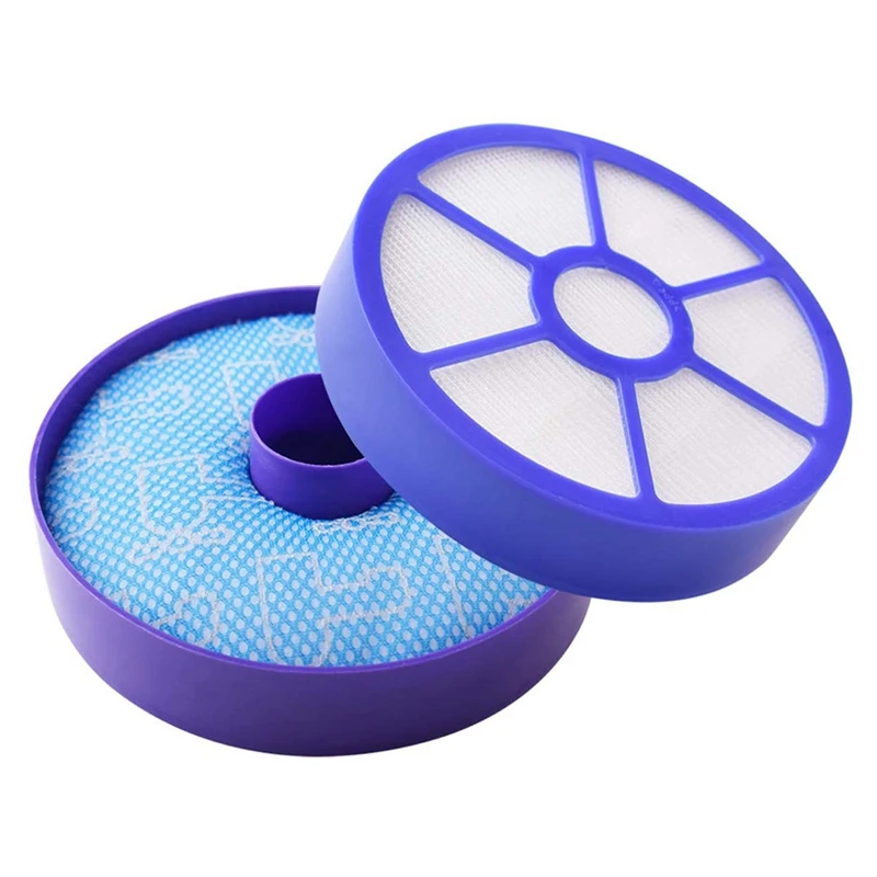 

2 Pre-Motor Vacuum Filter and 2 Post-Motor HEPA Filter Replacement for Dyson DC33 Replace Part 919563-02 & 921616-01