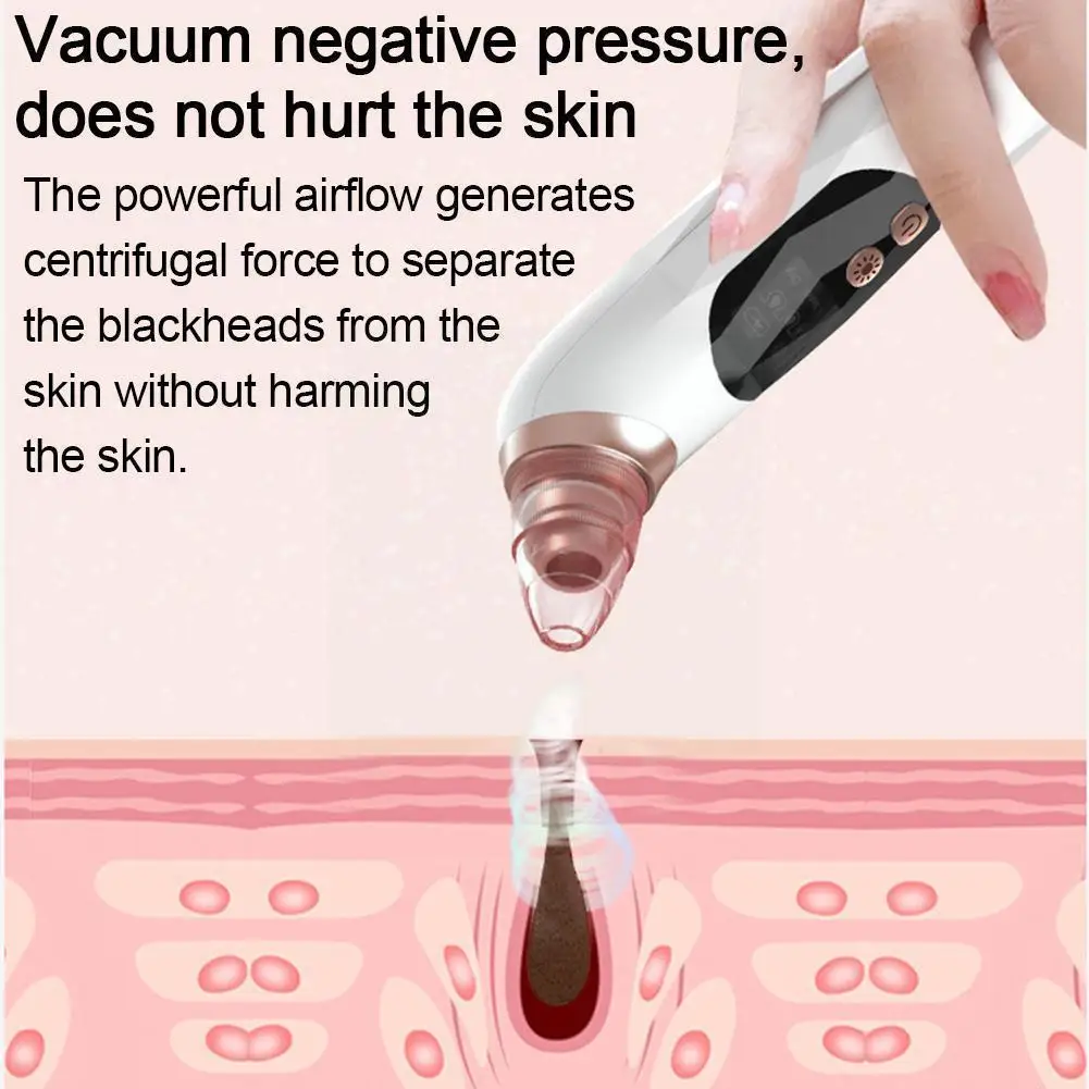 

Heating Blackheads Cleansing Pores Cleansing Device Machine Washing Accessories Cleaning Face Tool F6q7