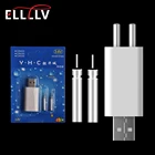 Новый электронный поплавок перезаряжаемая батарея CR425 USB зарядное устройство светящийся поплавок литиевых пин ячеек ночные рыболовные снасти 3 размера
