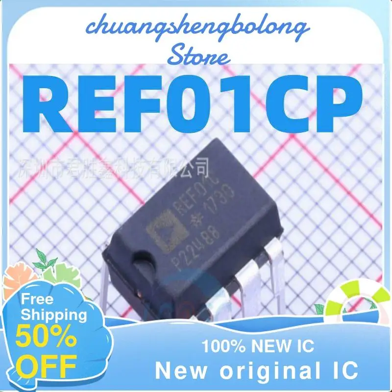 

10-200PCS REF01CP REF01C REF01CPZ DIP-8 New original IC