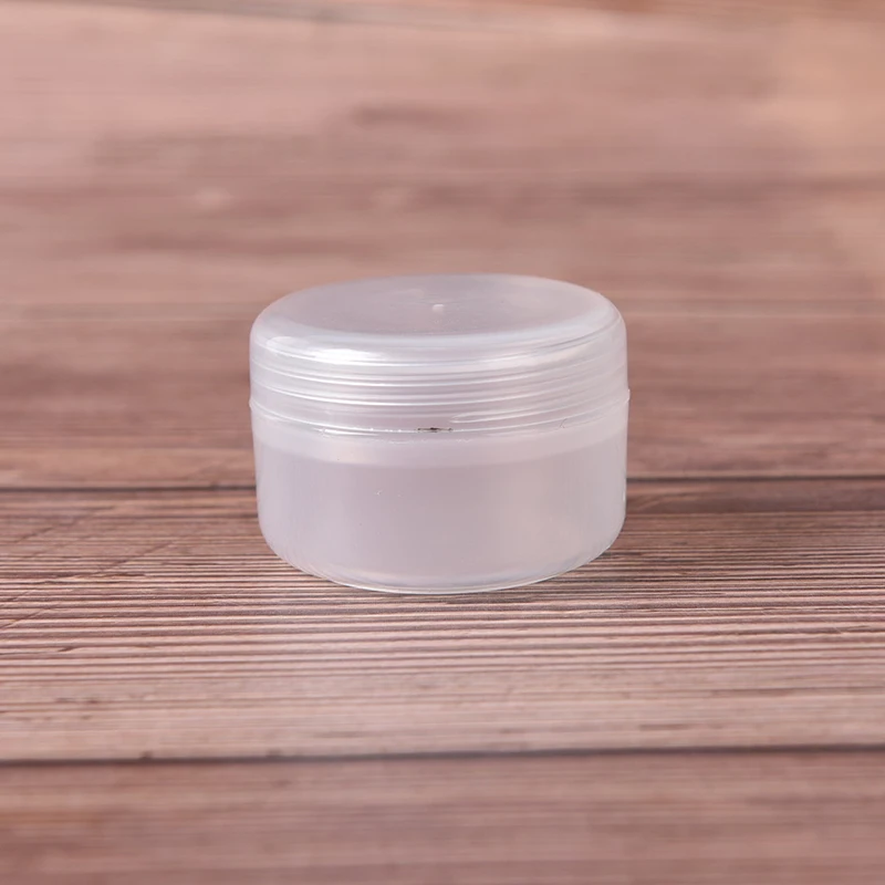 20g transparent 10/20/50/100 г мини-контейнер для крема для лица косметический пустые банки горшки Макияж жидкий крем увлажняющий бальзам для губ контейнер - Цвет: 20g transparent