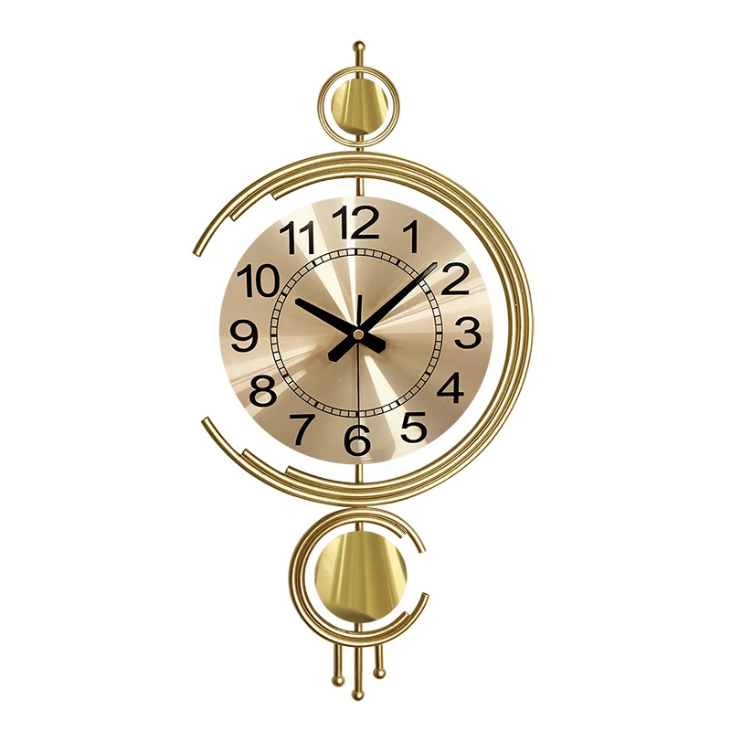 

Creative Modern Wall Clock Design Living Room Decoration Wall Clock Modern Home Decor Fashion Simple Metal Wall Clock my melody