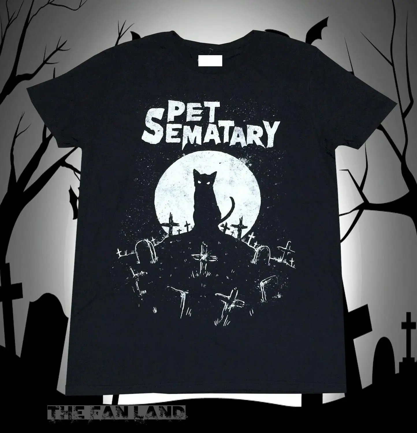 

New Pet Sematary Stephen King 1983 Mens Vintage T-Shirt Camisas Hombre Harajuku Men T Shirt Pokeman Anime Shirt