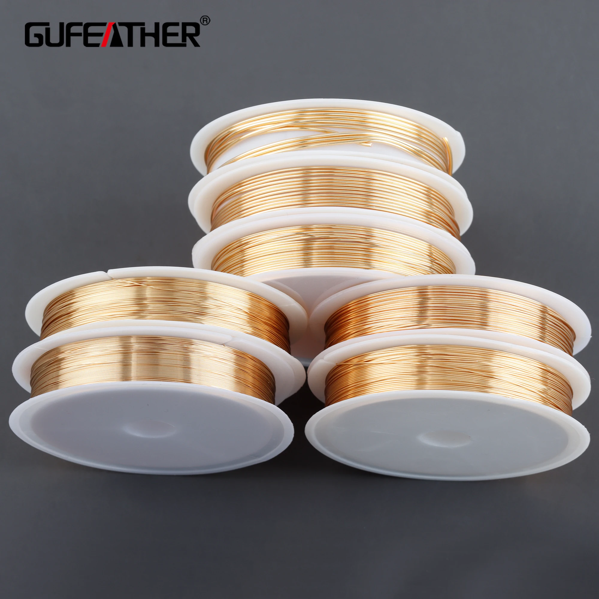 Набор аксессуаров для ювелирных изделий GUFEATHER набор из медной проволоки покрытой