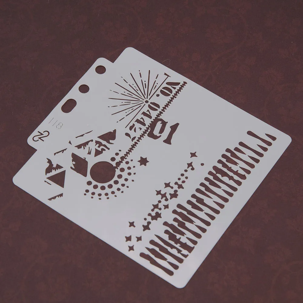 

Creative pvc Layering Stencils for Diy scrapbook coloring,painting stencil,home decor diy etc. Product image