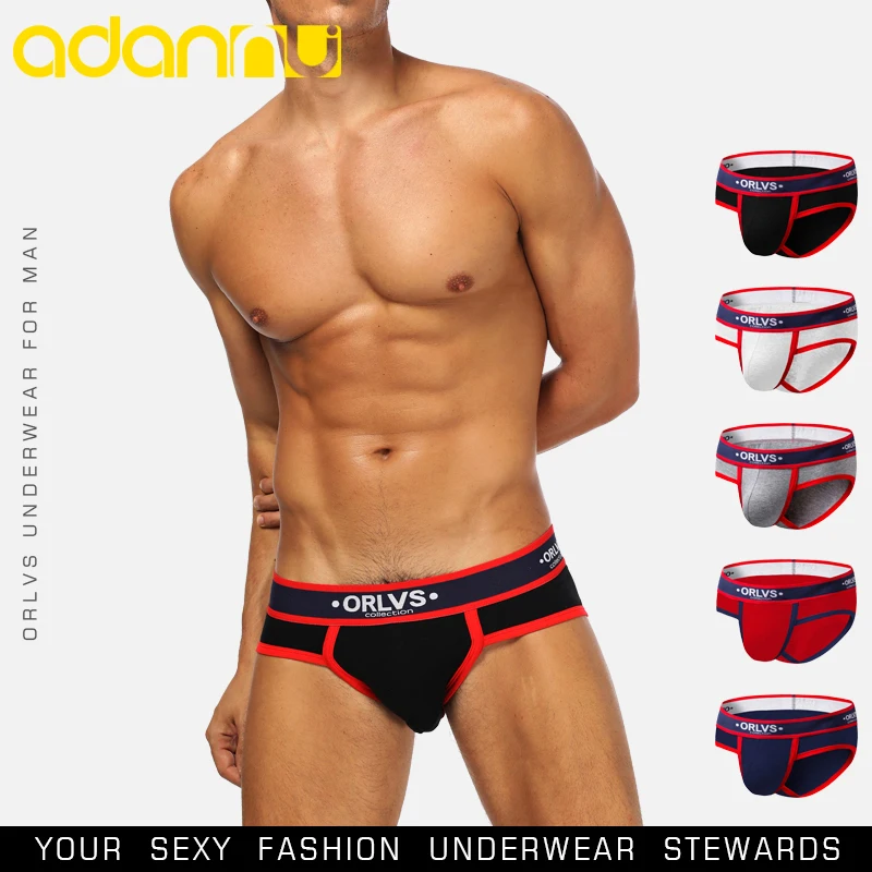 Брендовые сексуальные мужские трусы нижнее белье хлопковые дышащие Cueca Tanga
