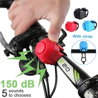 electric cycling bell 90 db horn rainproof mtb bicycle handlebar silica gel shell ring bike bell bicycle accessories
