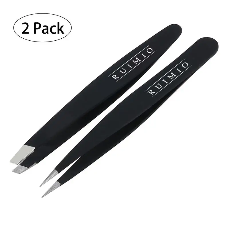 RUIMIO зажимы для бровей из нержавеющей стали прочные щипцы Зажимы ресниц женщин и