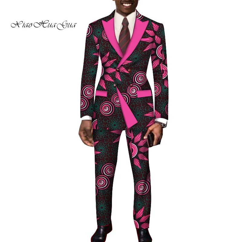 Комплект из 2 предметов для мужчин комплект в африканском стиле Комплекты фут