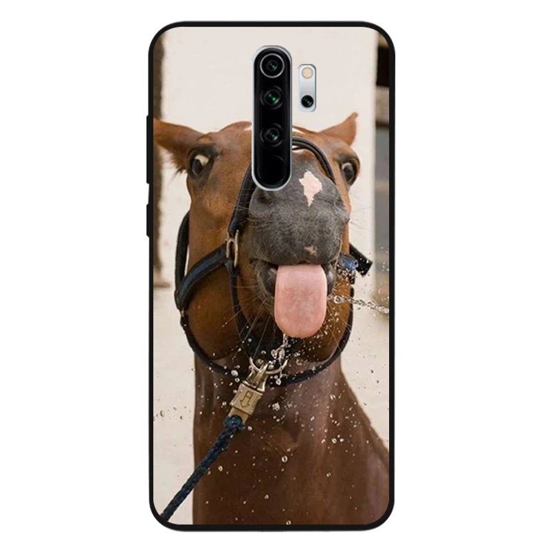 Чехол для телефона с изображением лошади животного Xiaomi Redmi note 9 8 7 6 5 4 Pro S redmi 4A 4X Plus
